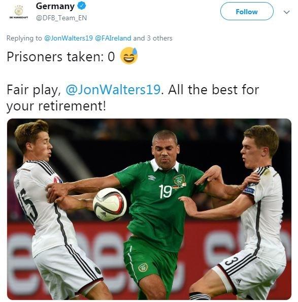 Germany tweet