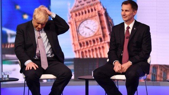 Boris Johnson and Jeremy Hunt