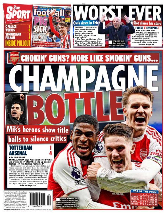 Star back page