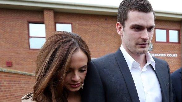 Adam Johnson and Stacey Flounders