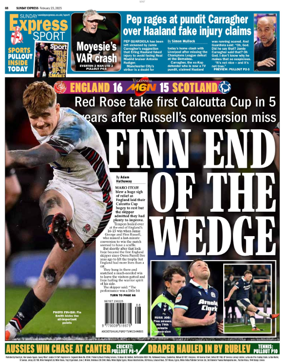 Express back page