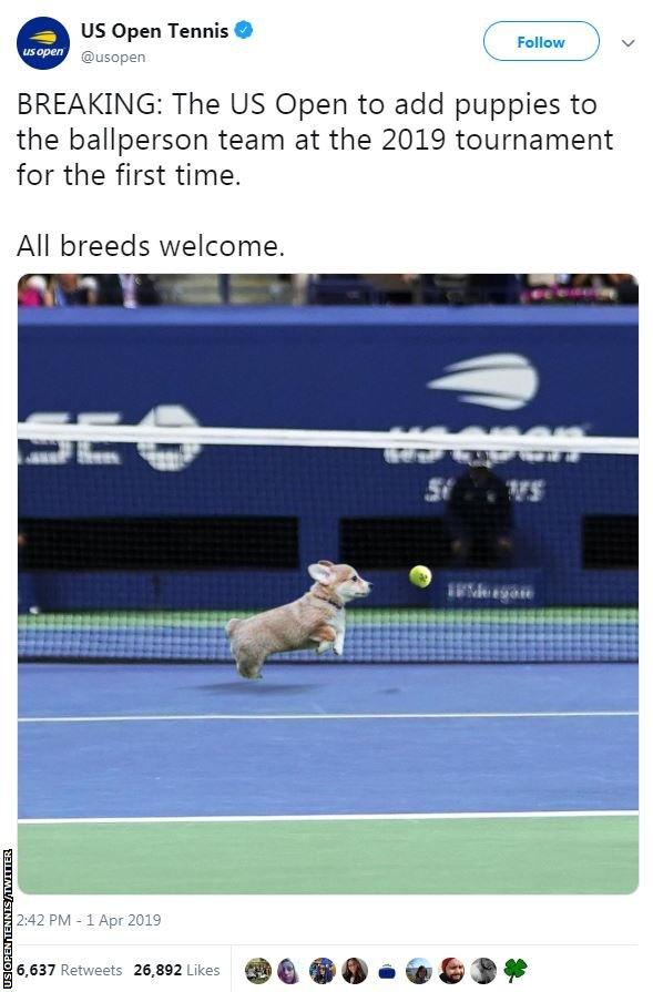 US Open tennis