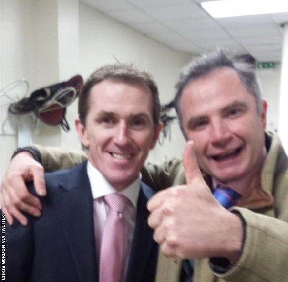 Tony McCoy and Chris Gordon