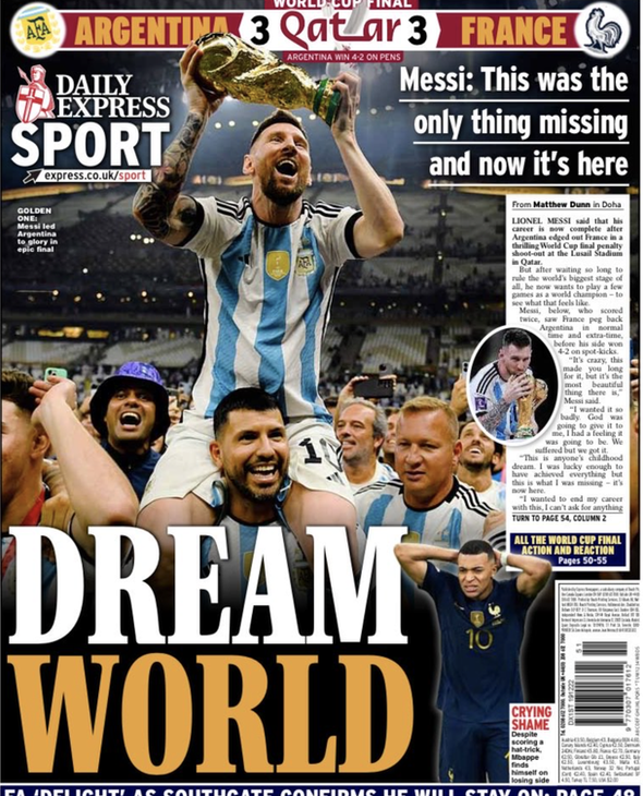 Express back page