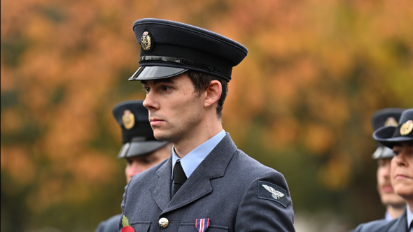 A male service personnel in a RAF uniform