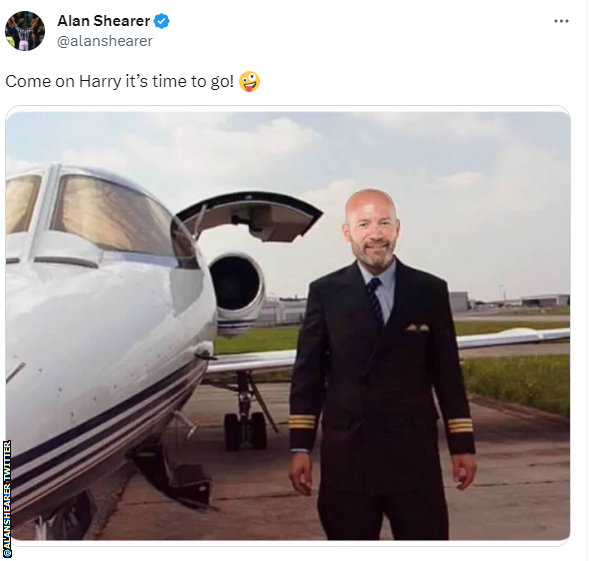 Alan Shearer tweet