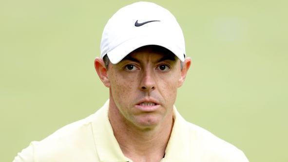 Rory McIlroy on the fairway during the final round of the BMW PGA Championship 