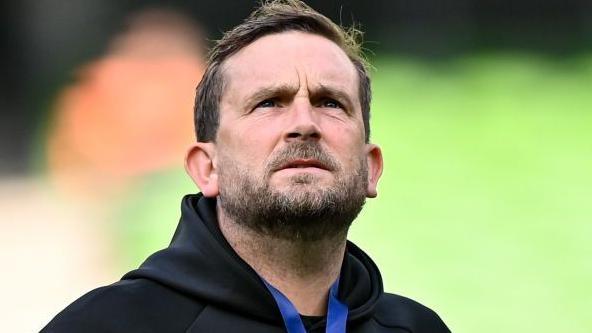 Republic of Ireland coach Pete Shuttleworth before the international friendly match between Republic of Ireland and Hungary at Aviva Stadium in Dublin