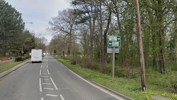 The A19 in Askern, just past the junction of Rockley Lane