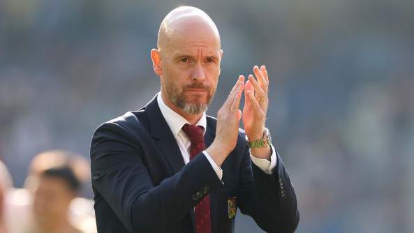 Manchester Unitd boss Erik ten Hag