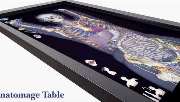 Anatomage's virtual operating table