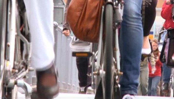 Cyclists in London