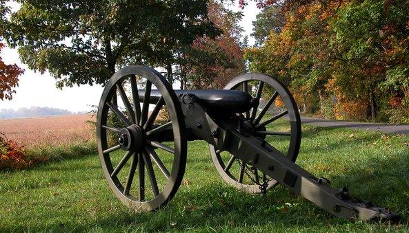 Historical artefacts remain on the battlefield at Gettysburg