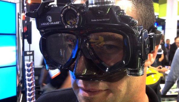 Underwater camera goggles demoed