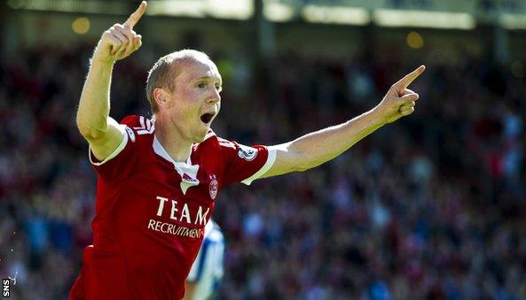 Aberdeen midfielder Willo Flood