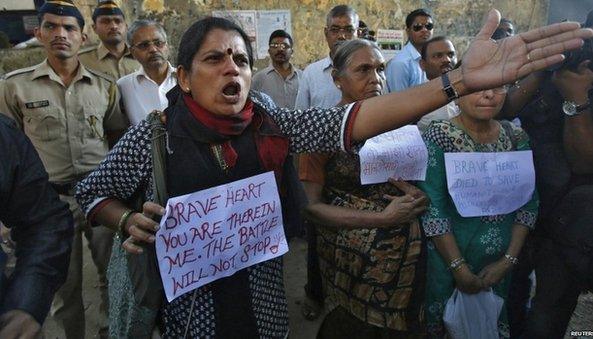 Protest in Delhi, India (29 Dec 2012)