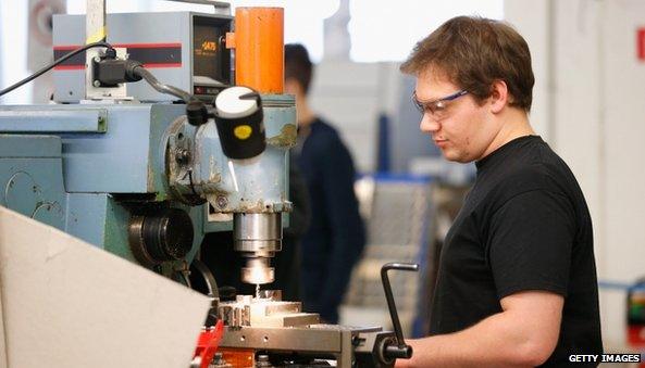 Engineer in a Berlin factory