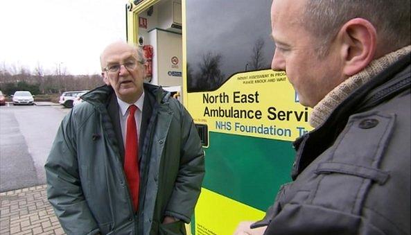 Chris Jackson interviews Roger French, deputy chief executive of the North East Ambulance Service
