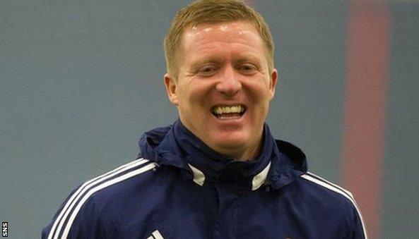 Hearts boss Gary Locke