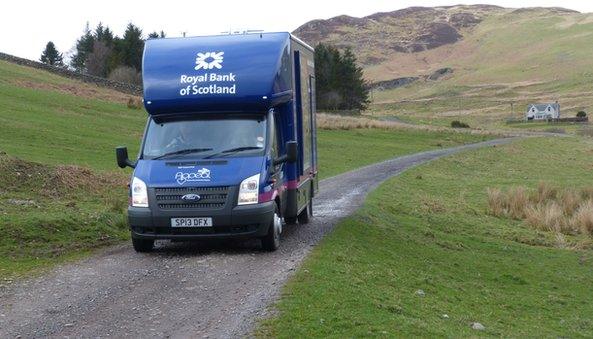 RBS mobile van