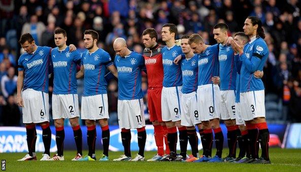 Rangers players