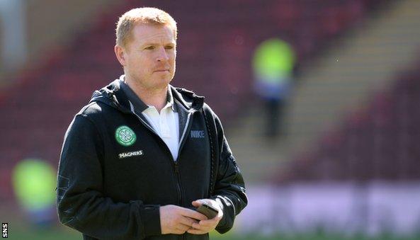 Celtic manager Neil Lennon