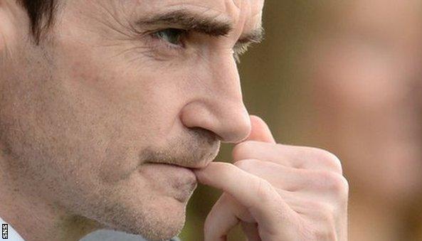 St Mirren boss Danny Lennon