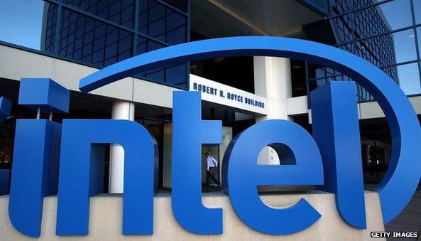 Intel sign