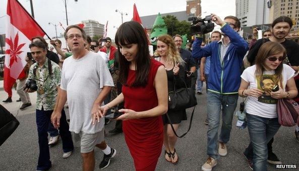 Marc Emery and Jodie Emery