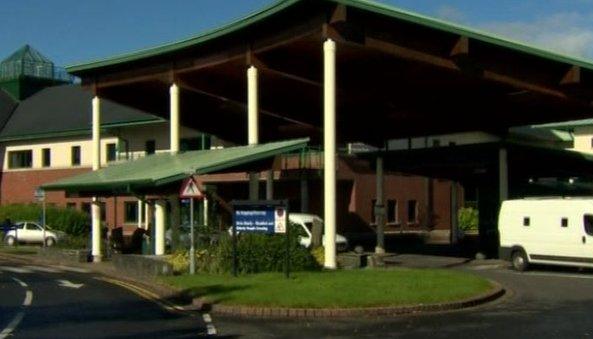 The baby was born in the Causeway Hospital in Coleraine