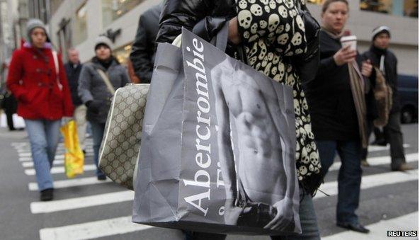 Abercrombie & Fitch shopping bag