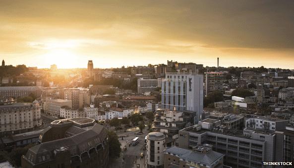 Bristol sunset