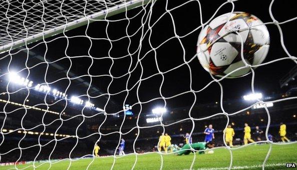 Goal scored at Stamford Bridge