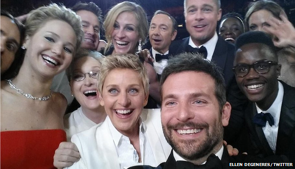 Oscars selfie