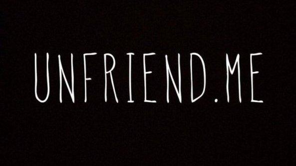 Unfriend Me graphic