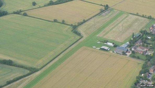 Croft Farm near Defford, Worcestershire,