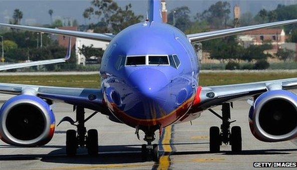 Southwest plane