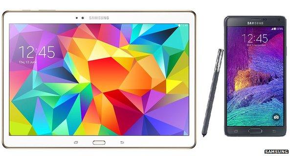 Galaxy Tab S 10.5 and Galaxy Note 4