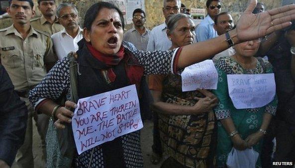 Protest in Delhi, India (29 Dec 2012)