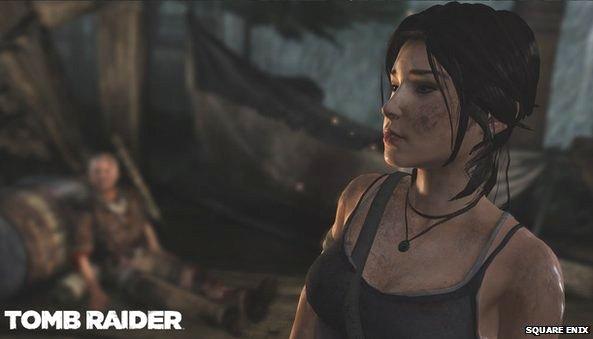 Lara Croft in Tomb Raider