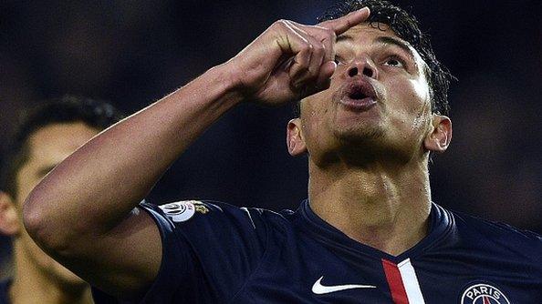 Paris St-Germain captain Thiago Silva