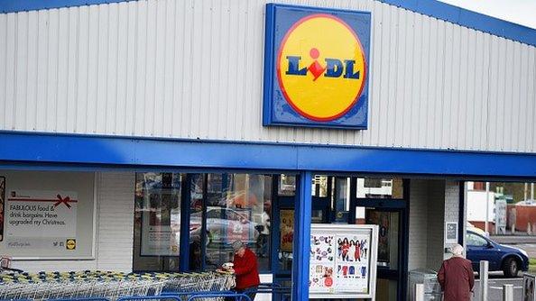 A Lidl supermarket