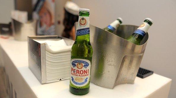 Peroni beer