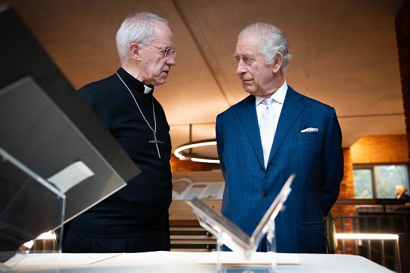 King Charles III and the Most Reverend Justin Welby