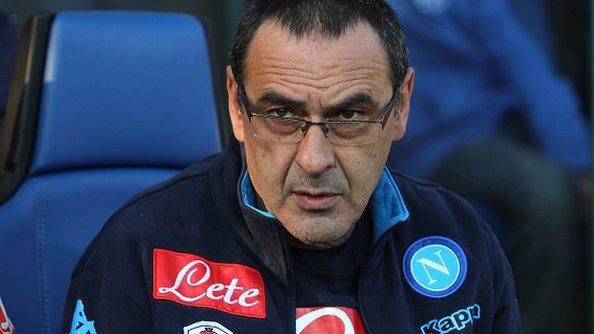 Napoli boss Maurizio Sarri