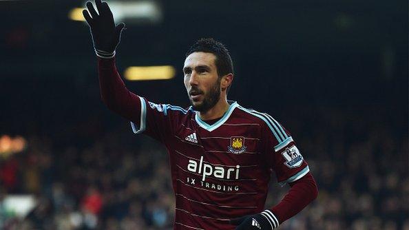 Former West Ham United midfielder Morgan Amalfitano