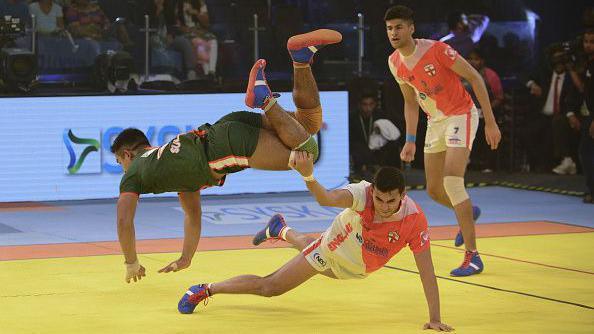 Male Kabaddi players