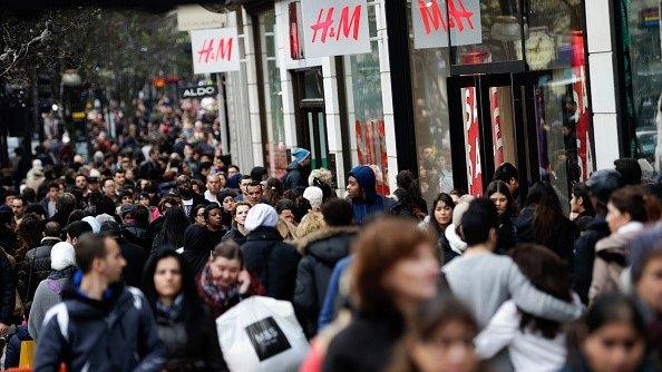 shoppers Oxford Street