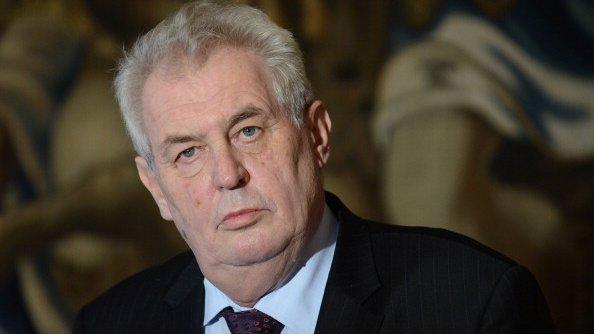 President Milos Zeman