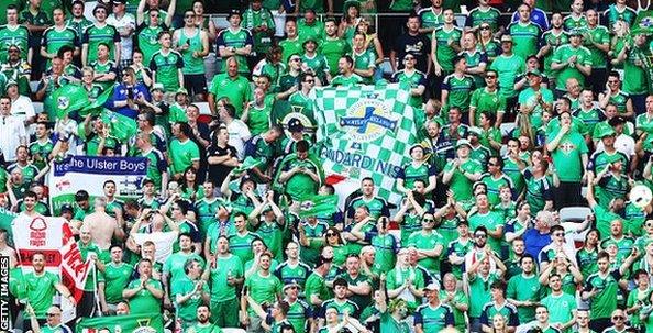 Northern Ireland fans